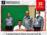 2 Orang Pegawai Bapas Manado Ikuti Uji Kompetensi Jabatan Fungsional Pembimbing Kemasyarakatan Gelombang III